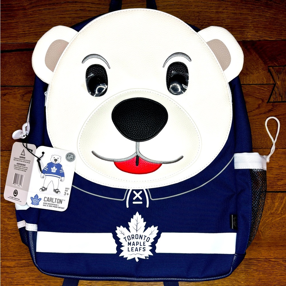 Toronto Maple Leafs Mascot Carlton BackPack
